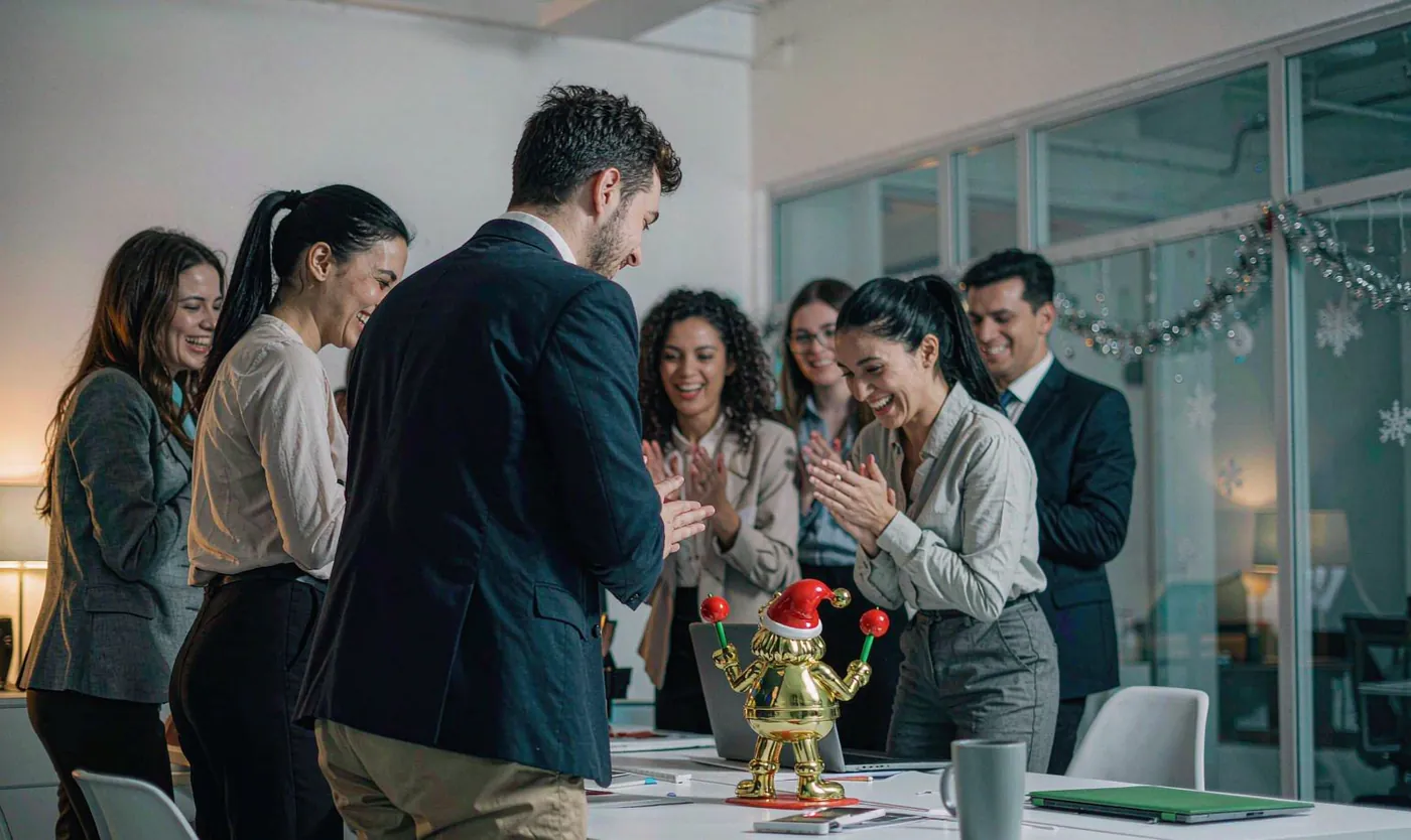 The Office Party — 3D Dancing Twerking Santa Claus in use